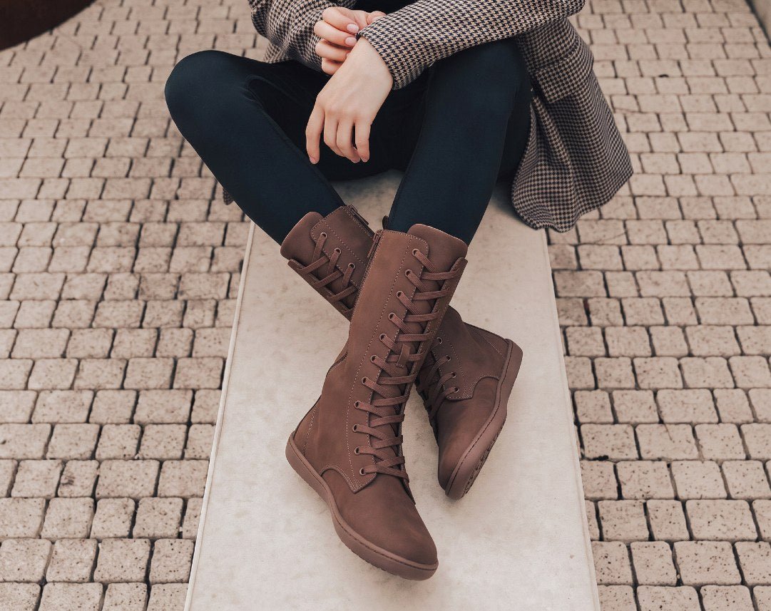 Be Lenka Evon Women's Barefoot Lace-Up Boots - MyMara