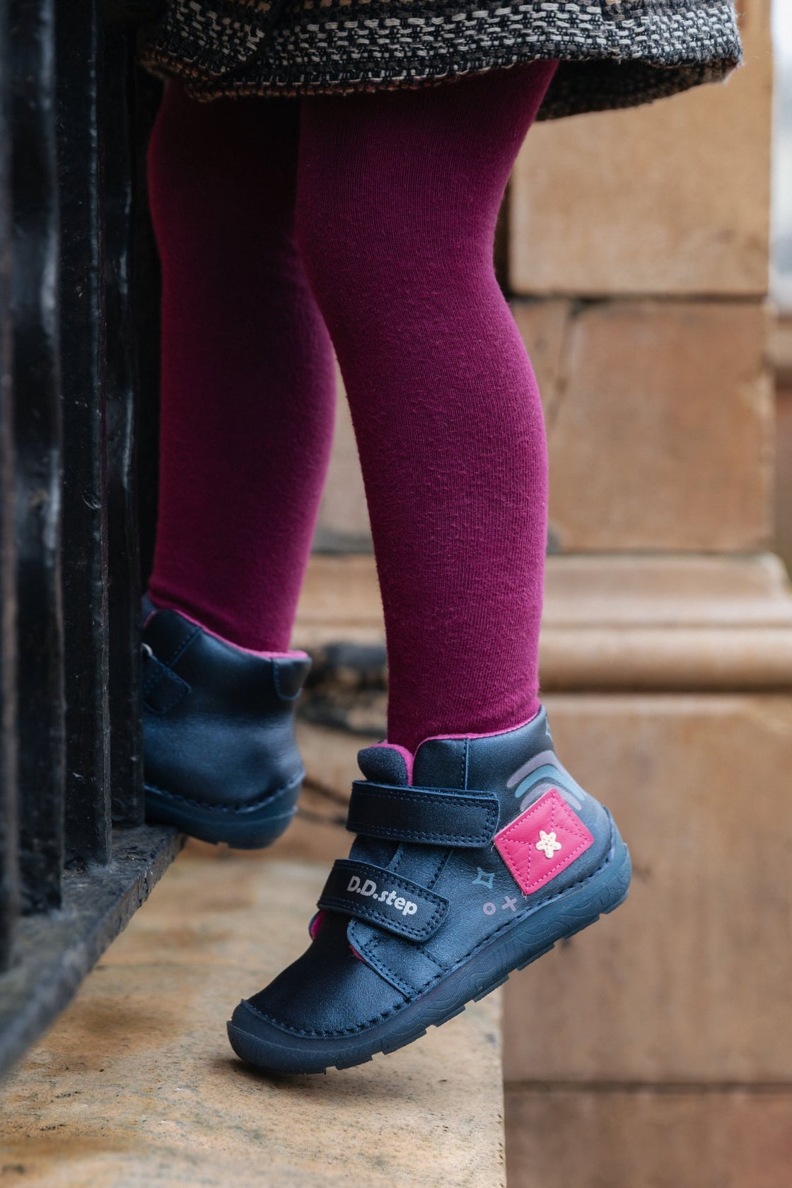 D.D.Step Nova Kids' Leather Boots Series 116 - MyMara