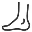 Barefoot shoe fit around the instep area