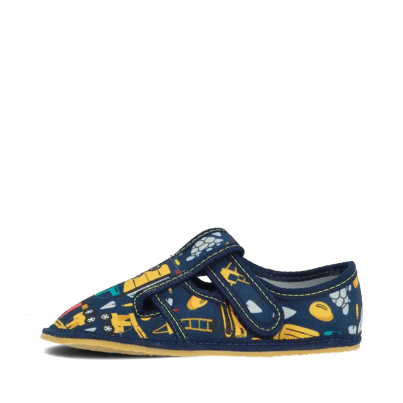 Kids Barefoot Slippers "Lorries" - MyMara