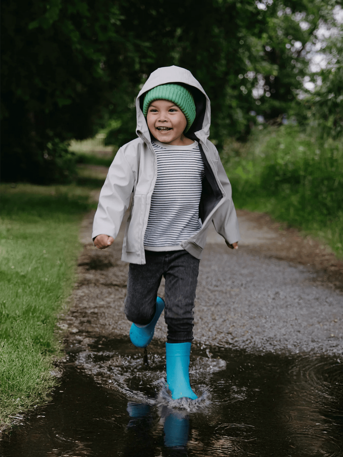 Kids Rain Boots Pudds - Ultra - Light Rubber Boots - MyMara