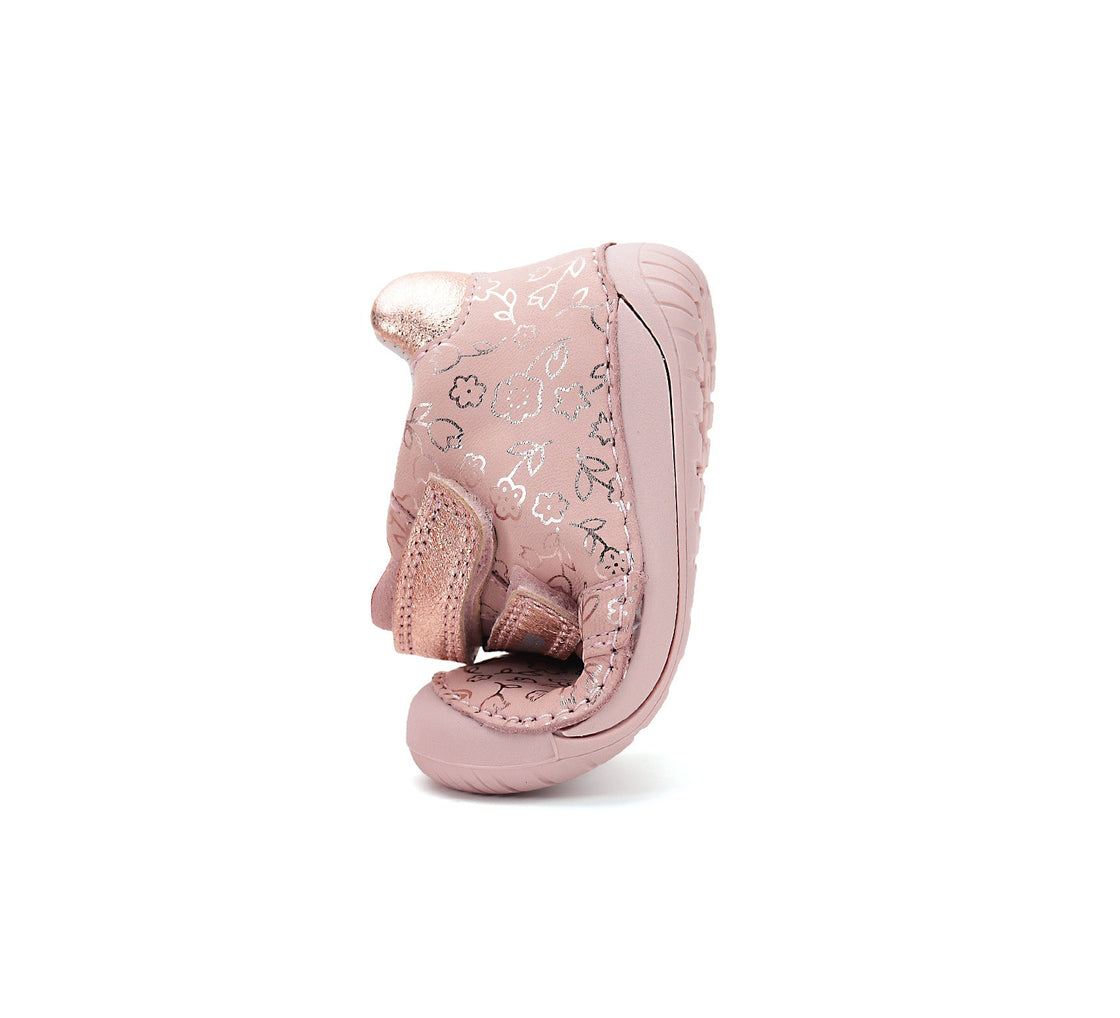 Metallic Flowers Leather boots - MyMara