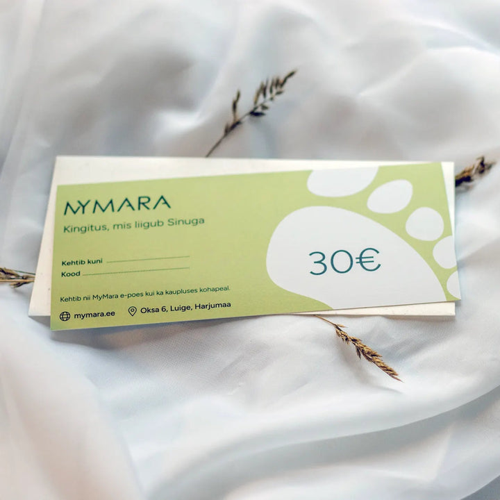 MyMara Gift Card (physical, on paper) - MyMara