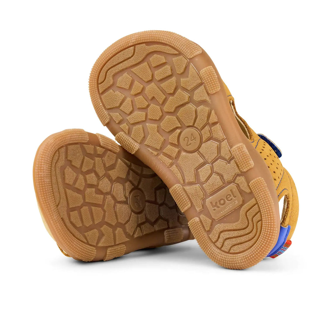 Ova Cognac Barefoot Sandals - MyMara