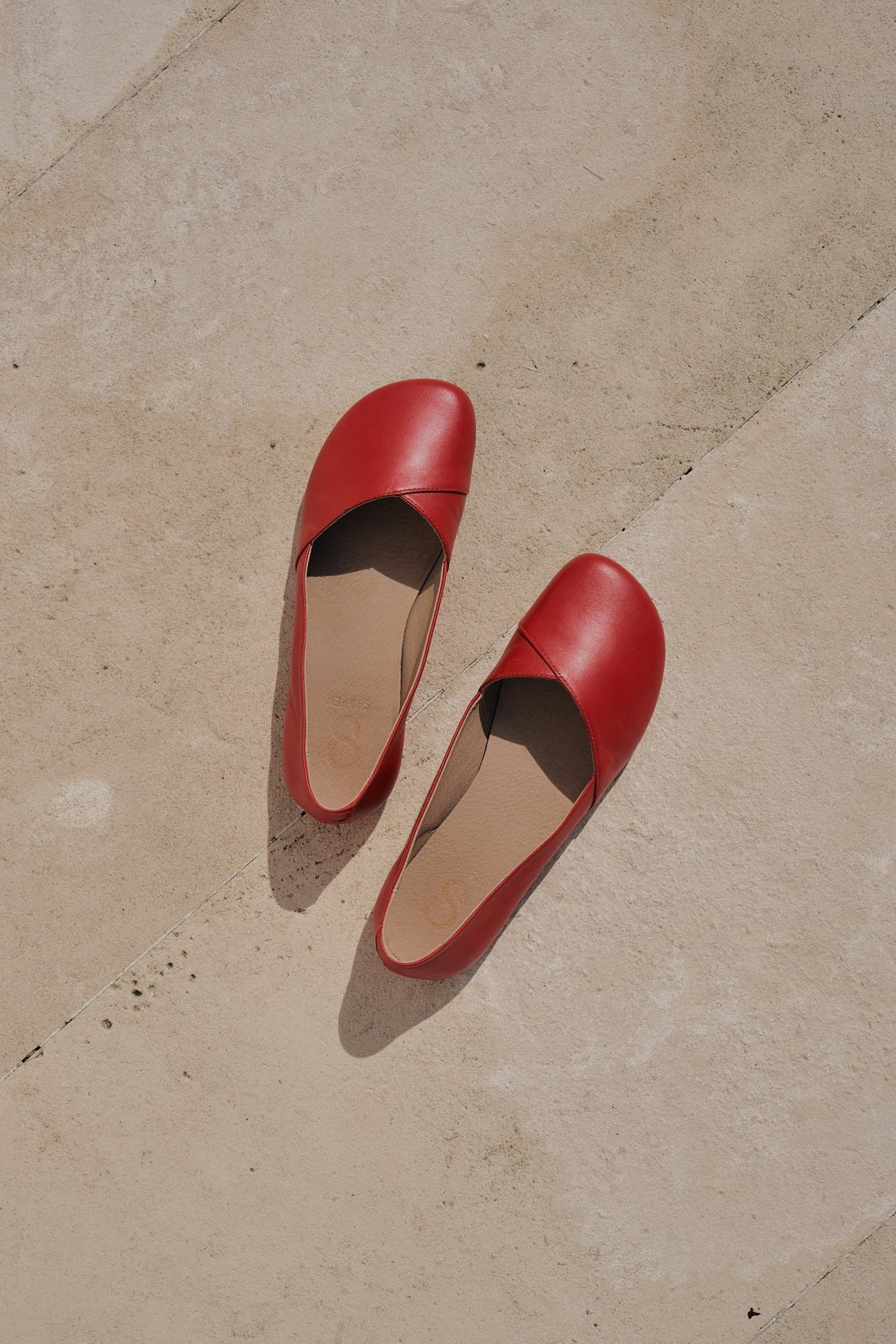 PEONY ballet flats leather - MyMara