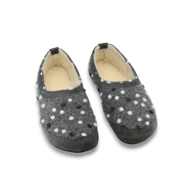 Poksa Barefoot Slippers with Lambskin Lining - MyMara