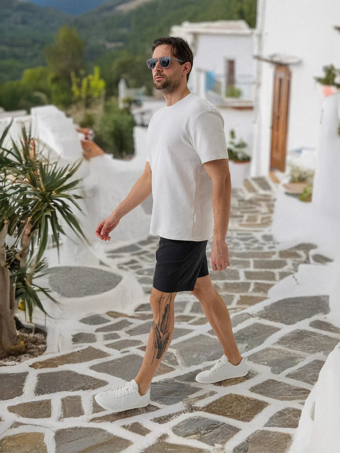 Sneakers Core - Sustainable Leather Minimalist Shoes - MyMara