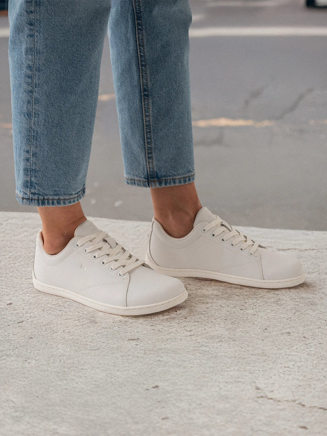 Sneakers Core - Sustainable Leather Minimalist Shoes - MyMara