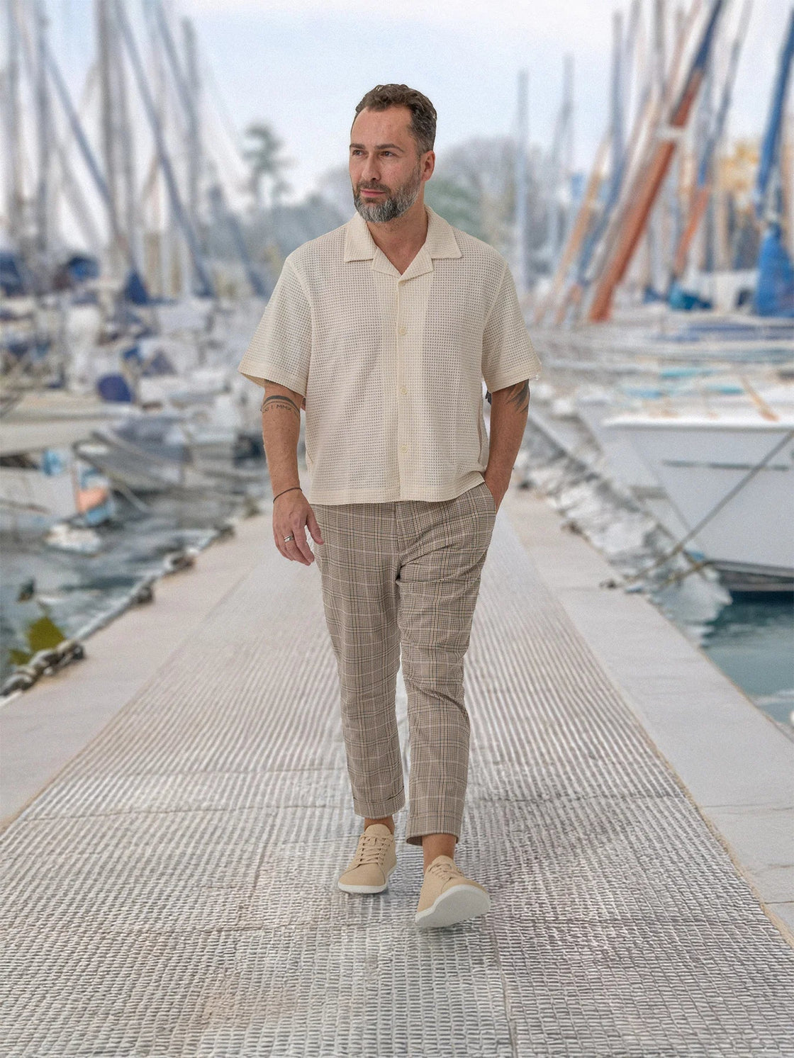 Sneakers Core - Sustainable Leather Minimalist Shoes - MyMara