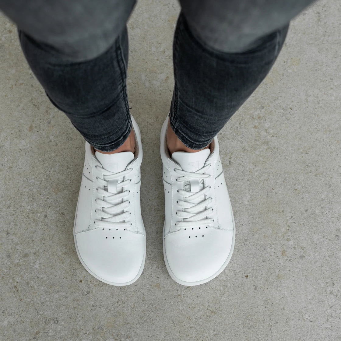 Sneakers Enigma - Premium Leather Minimalist Shoes - MyMara