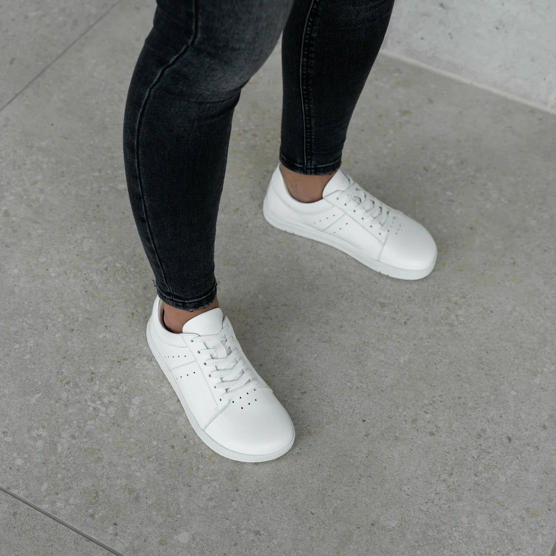 Sneakers Enigma - Premium Leather Minimalist Shoes - MyMara