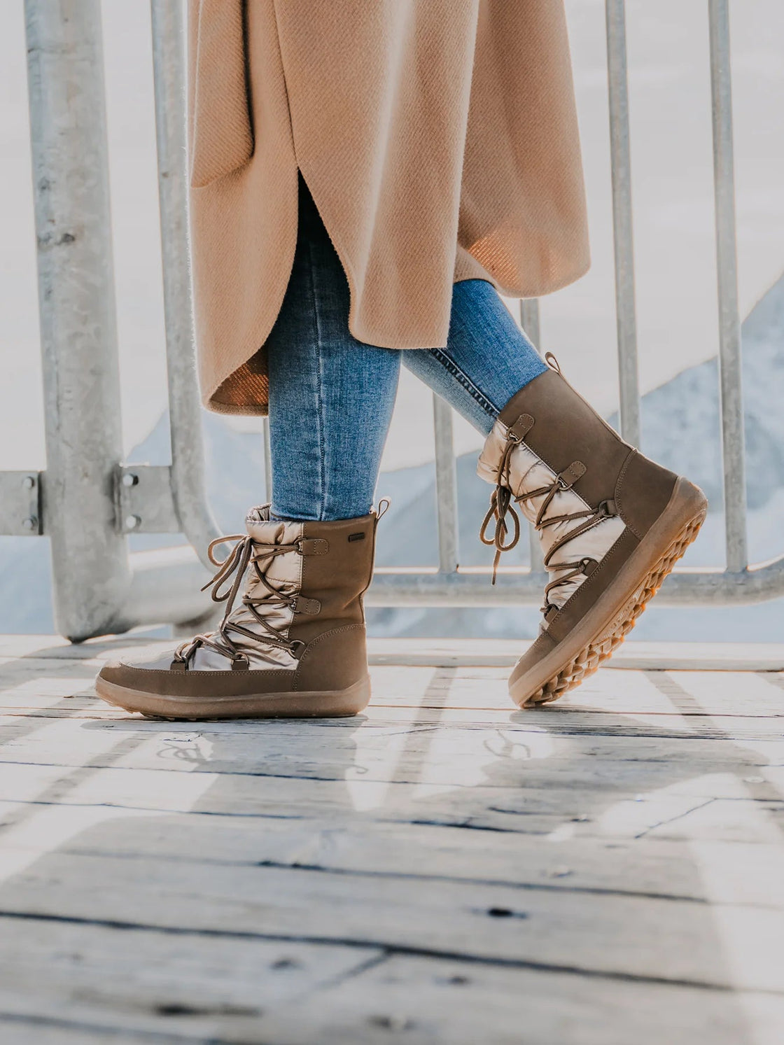 Winter Barefoot Boots Snowfox Woman - MyMara